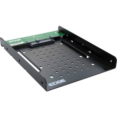 Edge Memory EDGE Drive Bay Adapter for 3.5" Internal - Black - 1 x Total Bay - 1 x 2.5" Bay - SPCC PE229870